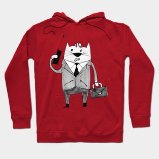 Executive cat Hoodie